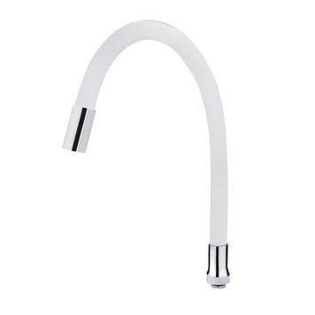 Гусь MIXXEN гибкий силиконовый белый MXSH0190 WH