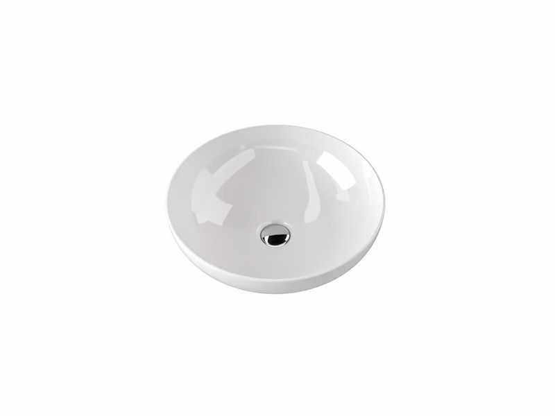 Умивальник круглий накладний Perla Imir PST68601